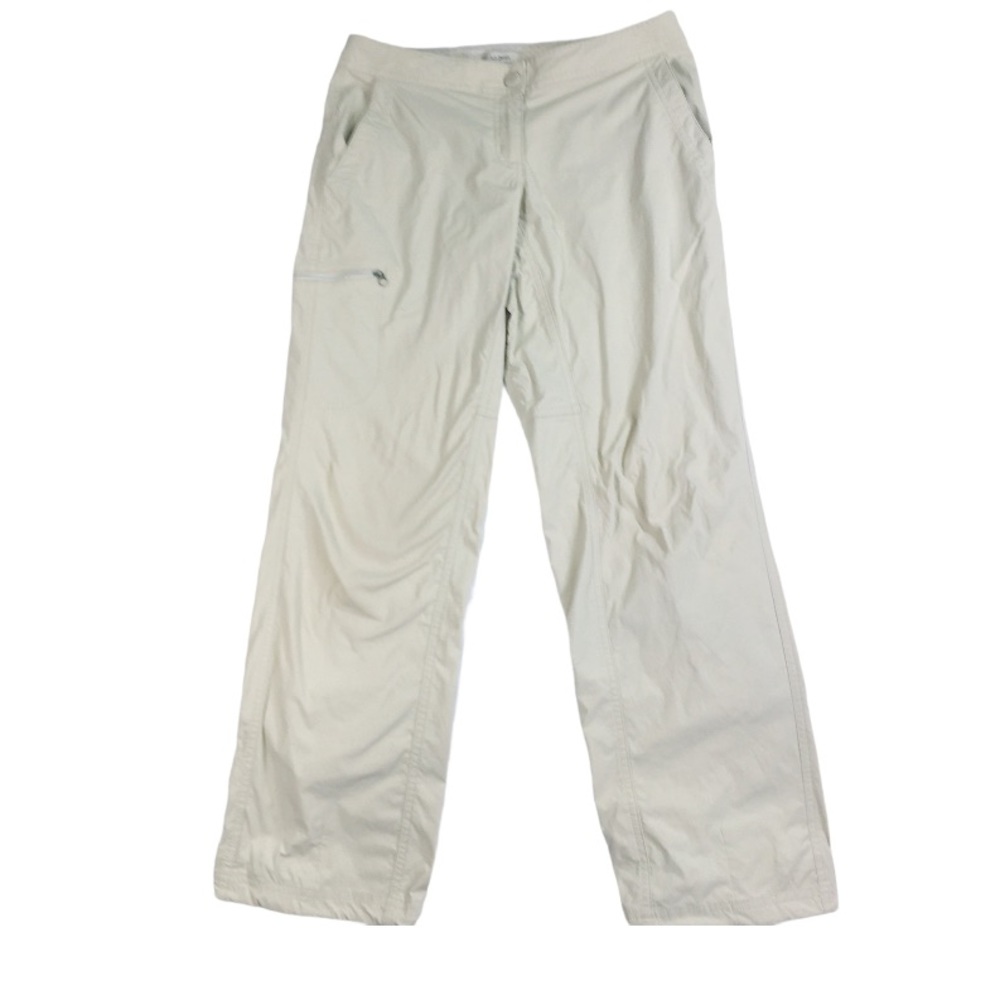 L.L. Bean 5 pocket cargo hiking pants 4 petite